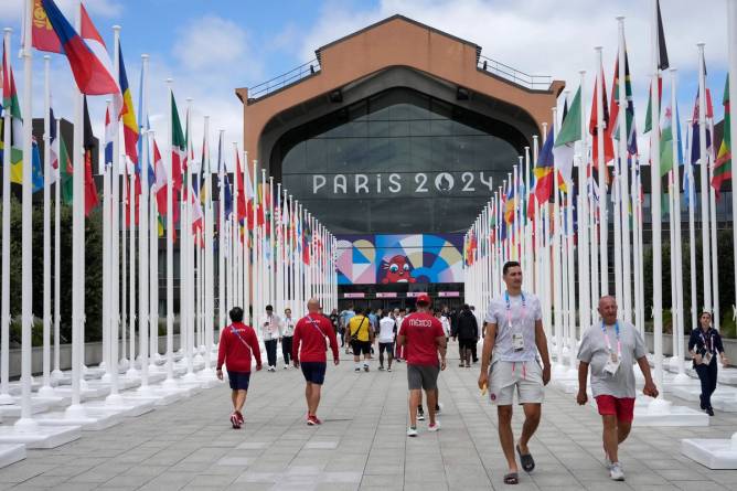 Paris Olympics 2024 site