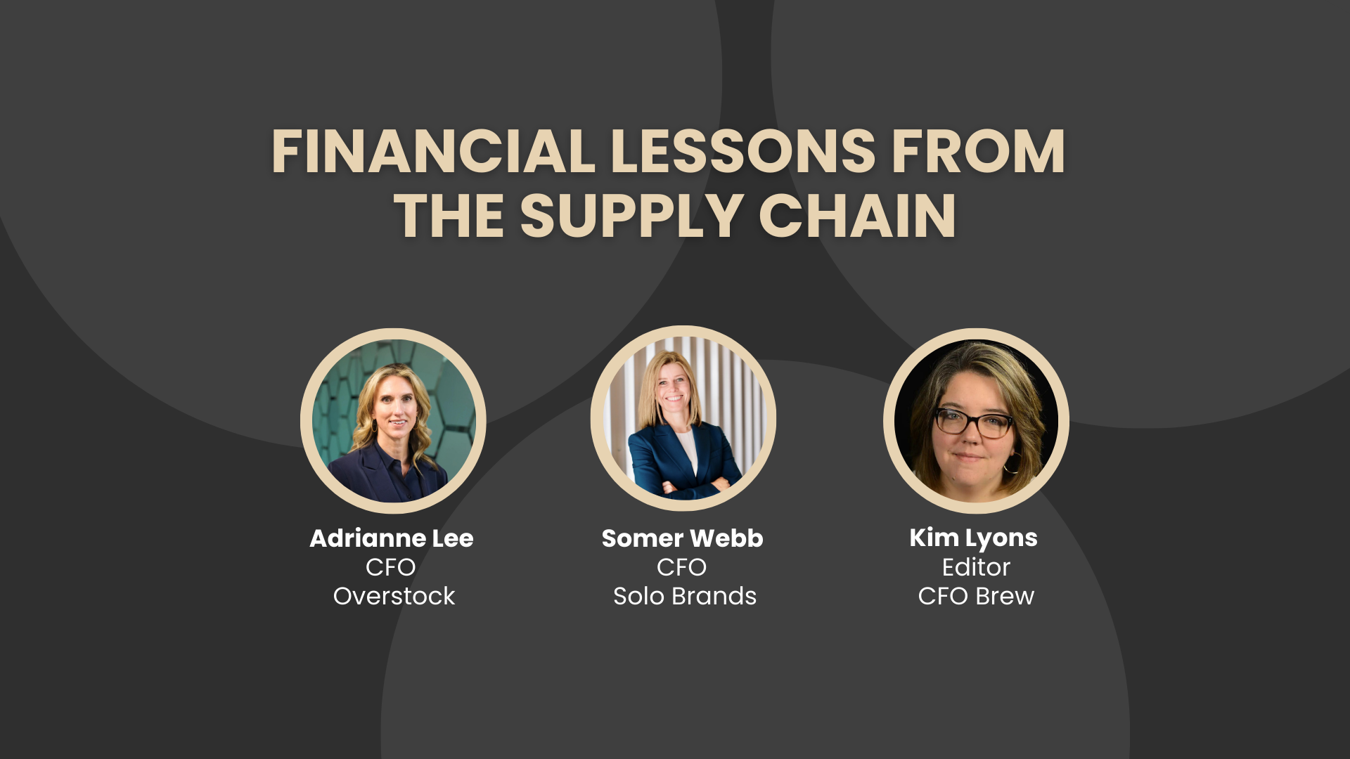 Financial Lessons From The Supply Chain | CFO Brew