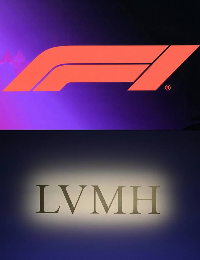 LVMH X Formula logos