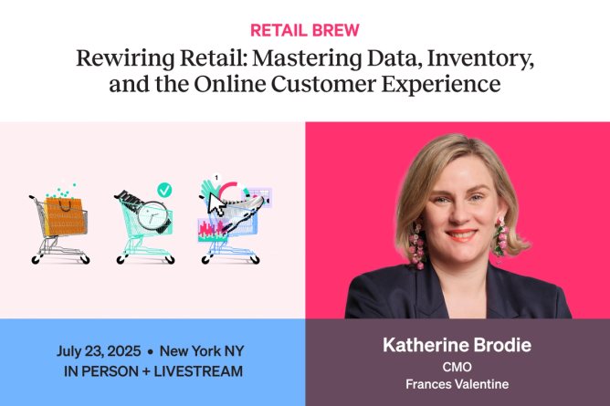 Retail Brew event promo