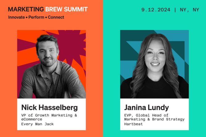 Marketing Brew Summit Promo