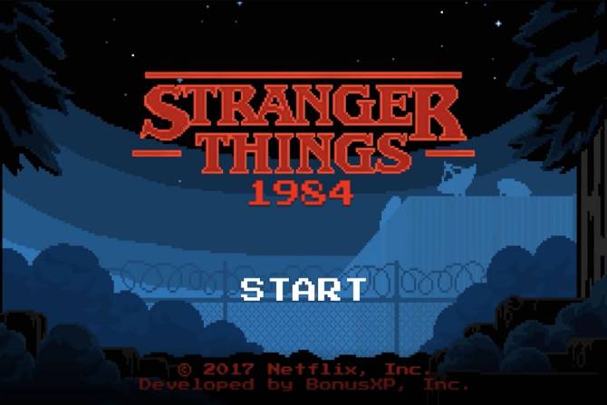 Stranger Things Netflix game