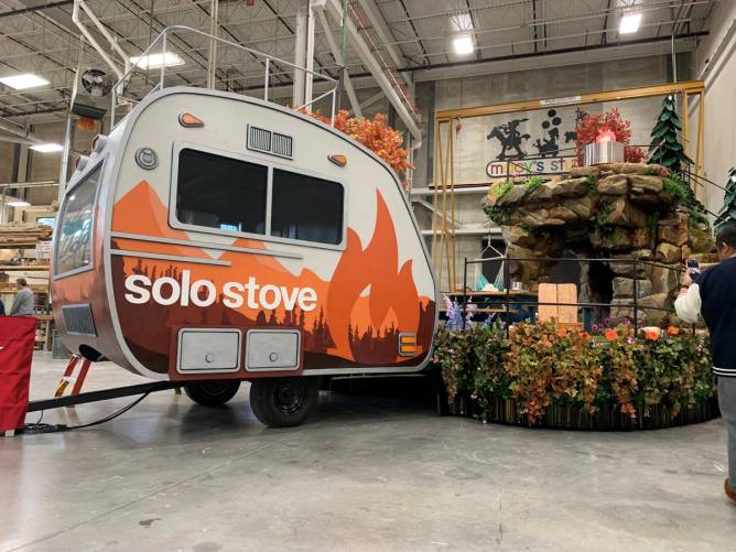 Solo Brands' Thanksgiving float