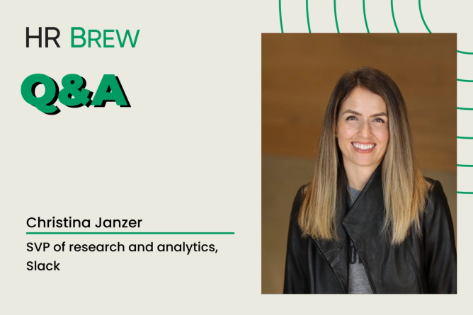 Christina Janzer, SVP of research and analytics, Slack