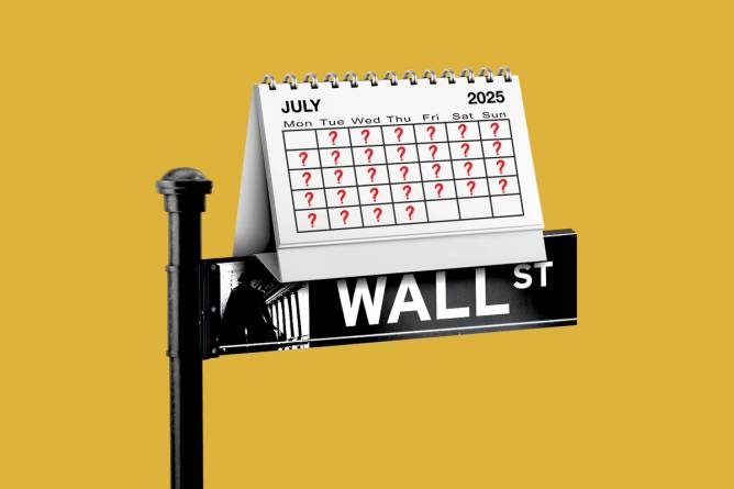 Tariff calendar with question marks