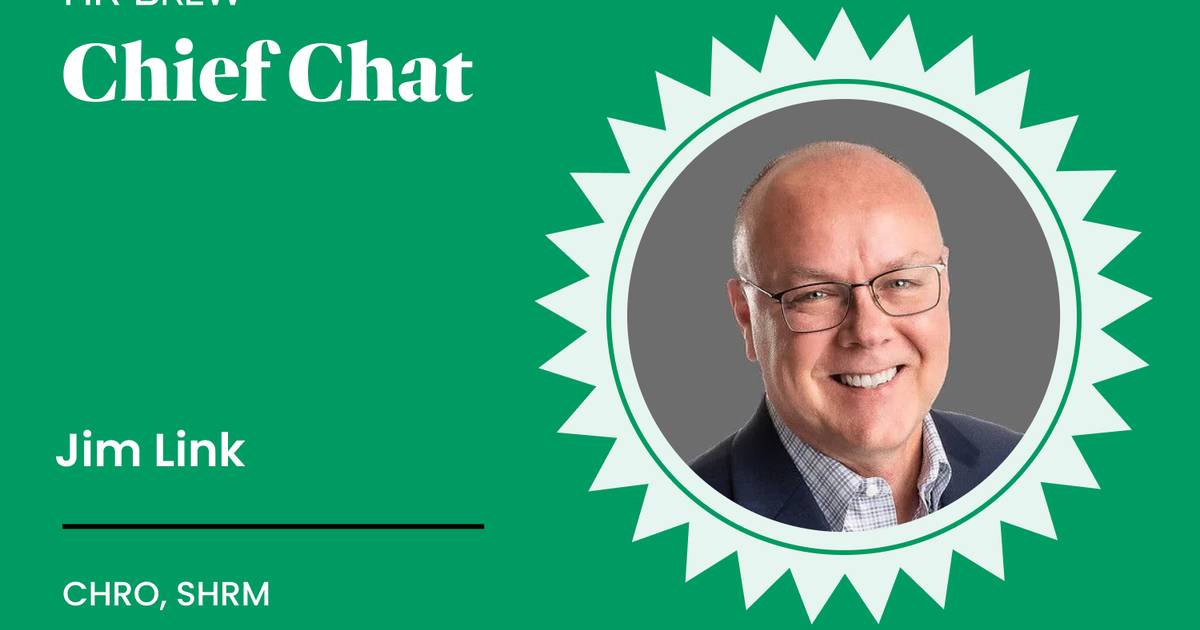 Conversation with SHRM CHRO Jim Link