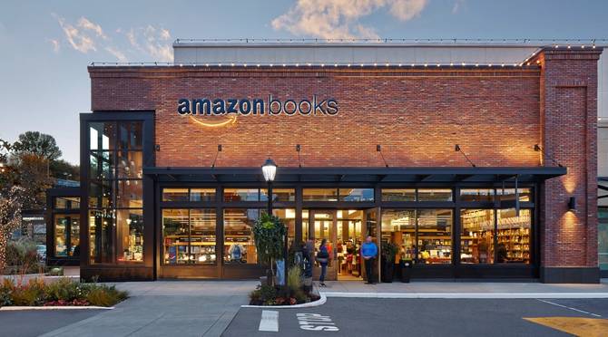 Amazon books physical retail location