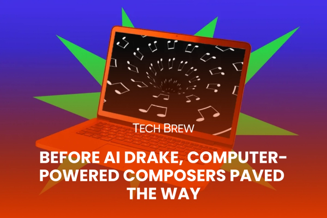 Laptop with music playing