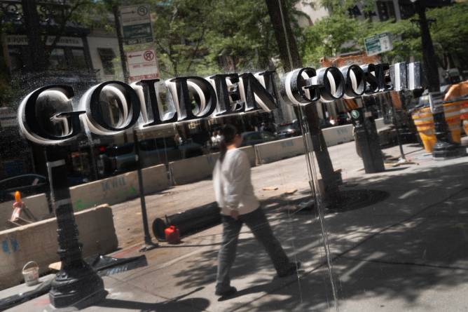 Golden Goose storefront