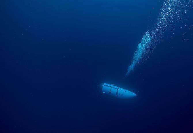 An OceanGate tourist submersible