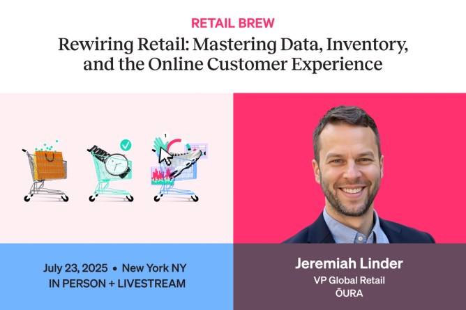 Retail Brew event promo