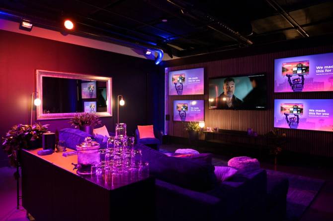 Roku's 2023 experiential event at SXSW
