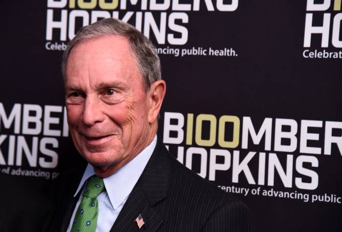 Michael Bloomberg attends John Hopkins Bloomberg School Of Public Health Centennial Celebration at Hammerstein Ballroom.