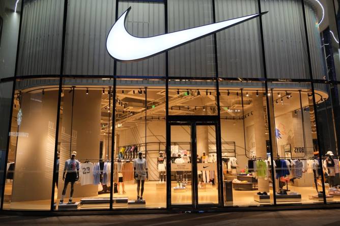 Nike storefront