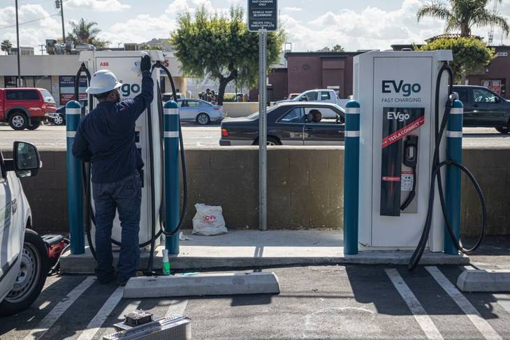 90% of Americans don't have easy access to public EV chargers