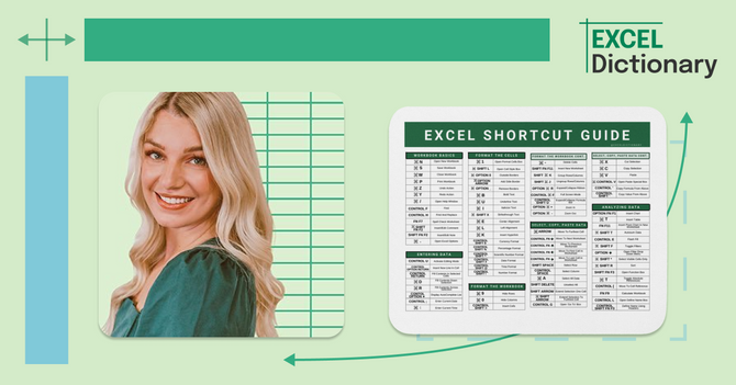 Excel shortcuts, right at your fingertips 
