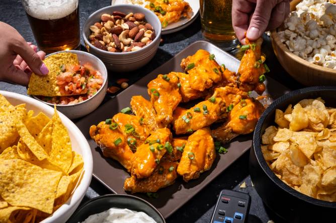 Super Bowl party snacks