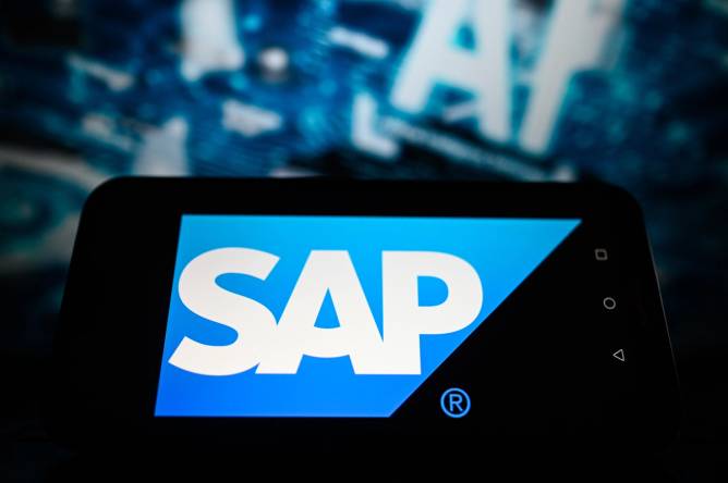 image of AI with SAP logo