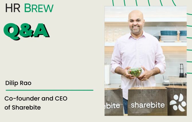 Dilip Rao, co-founder and CEO of Sharebite. 