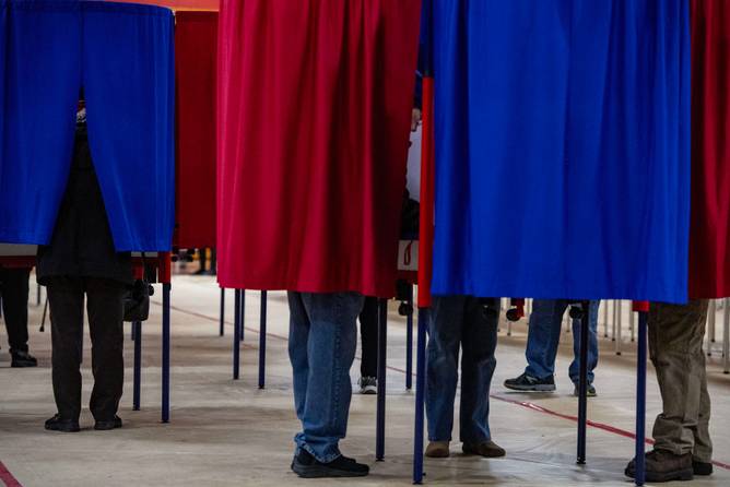 New Hampshire residents vote in their state primary