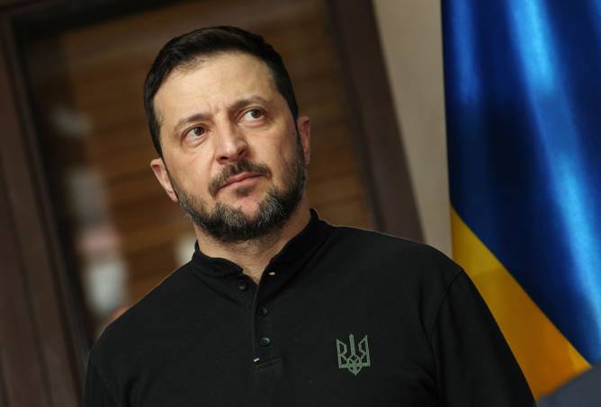 Ukrainian President Volodymyr Zelensky 