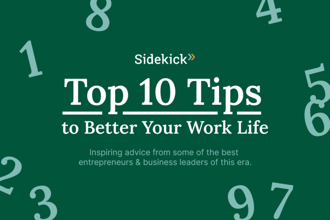 tips to improve your work life