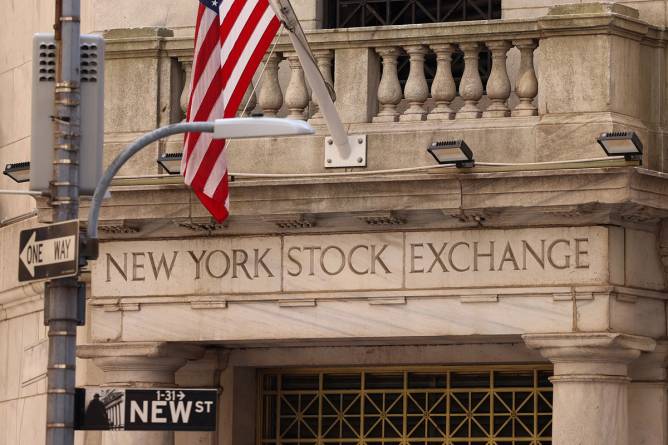 The New York Stock Exchange building