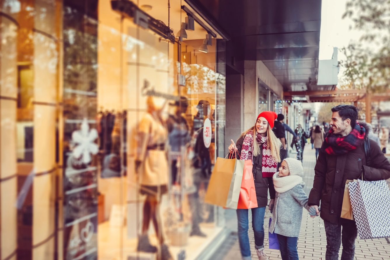 Holiday shoppers