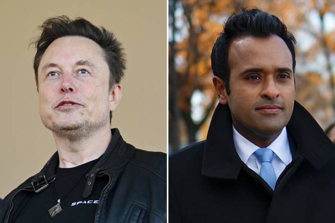 Elon Musk and Vivek Ramaswamy