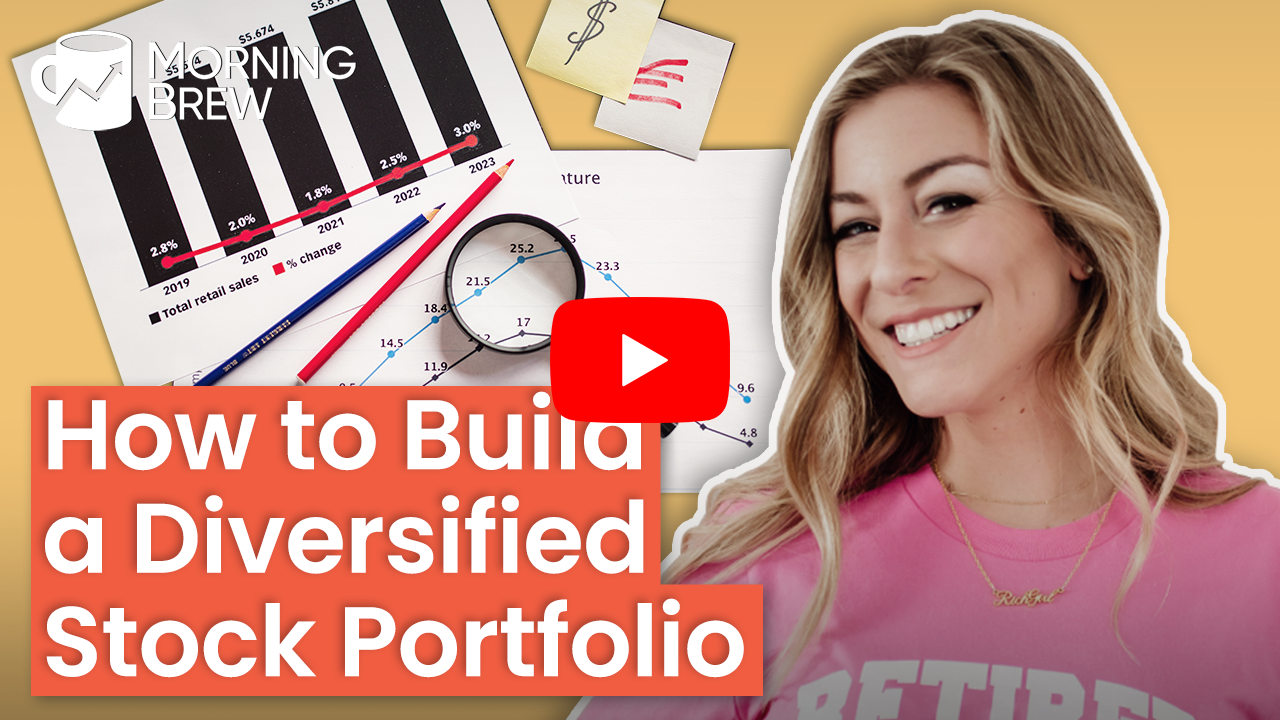 How Do You Build A Diversified Stock Portfolio? | Money With Katie