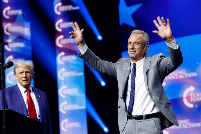 RFK Jr. and Donald Trump