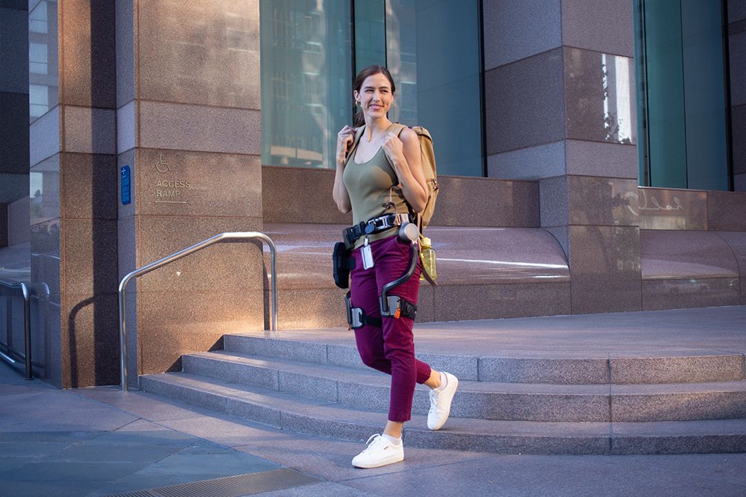 Climbing and striding in Las Vegas