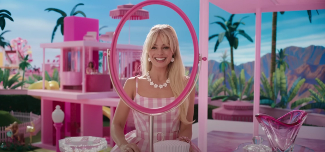 Margot Robbie in Barbie movie