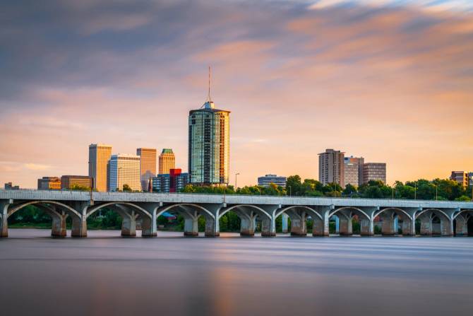 Image of the Tulsa, Oklahoma, skyline.