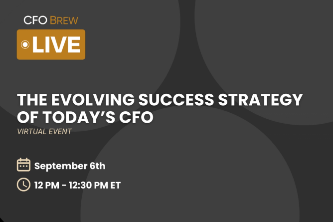 CFO Brew live events