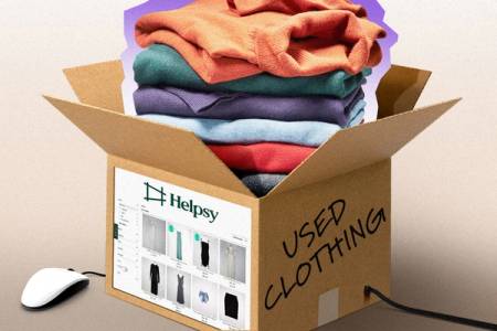 Helpsy yourself: A used-clothing collection company opens an online store