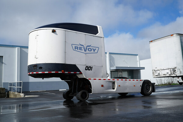 Revoy puts a twist on battery swapping to electrify long-haul routes