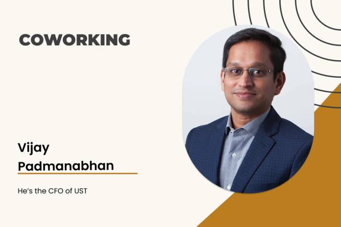 Vijay Padmanabhan CFO at UST