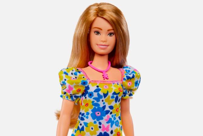 The first Barbie with Down syndrome