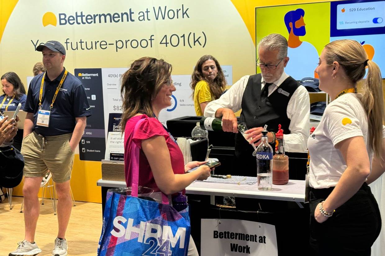 Betterment at Work at the SHRM24 expo