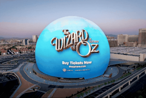 Wizard of Oz at the Las Vegas Sphere
