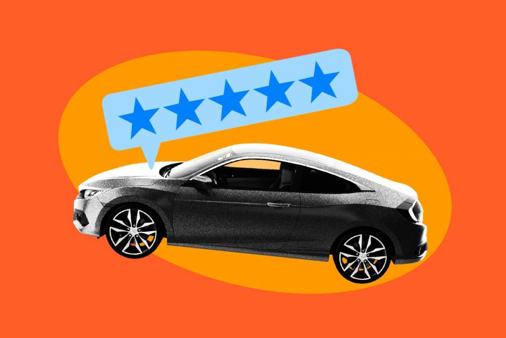 A car with five stars