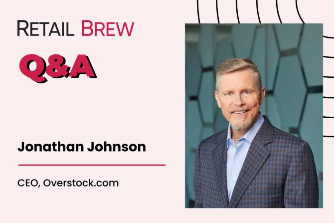 Overstock CEO Jonathan Johnson's headshot