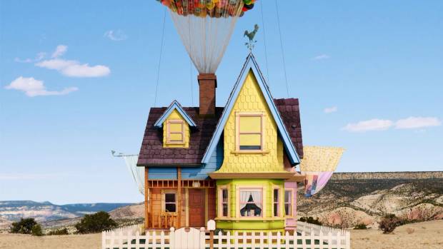 Airbnb house in the movie Up