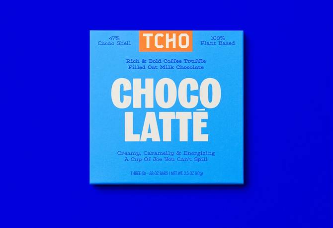 One of TCHO's plant-based chocolate bars