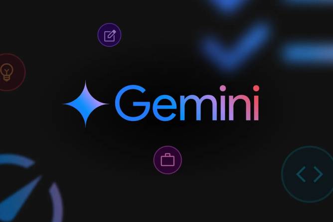 Google Gemini logo.