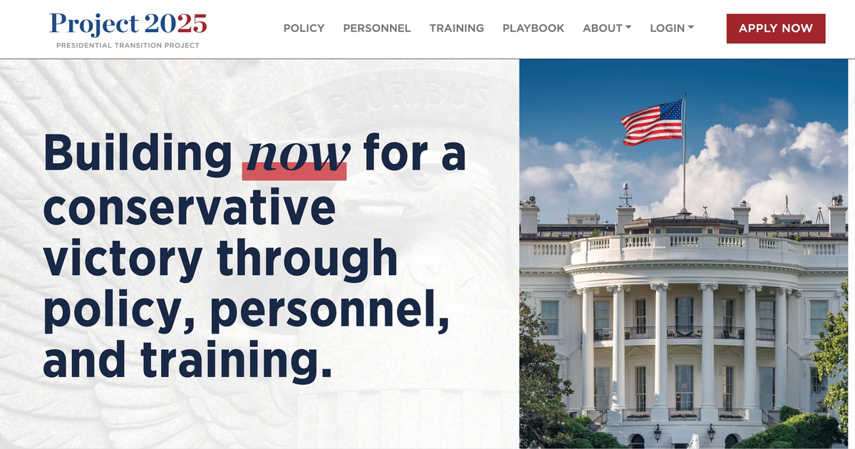 What’s the deal with Project 2025?