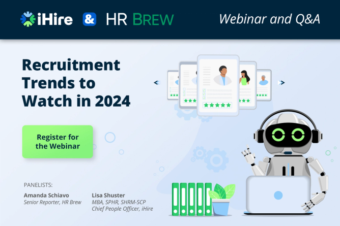 iHire and HR Brew virtual event