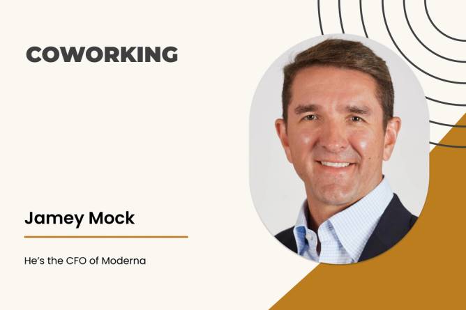 Jamey Mock, Moderna CFO