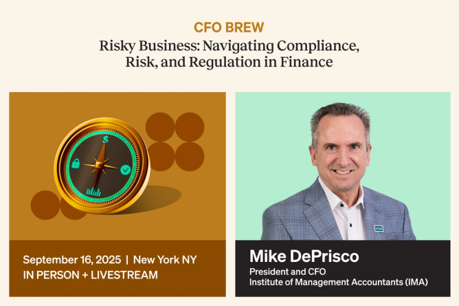 Mike DePrisco CFO IMA